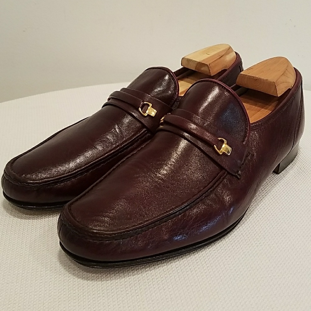 CHURCH'S Prima Classe Burgundy Men's Loafers 10.5